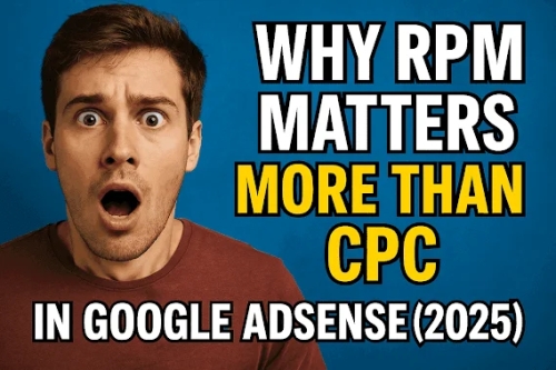 Why RPM Matters More Than CPC in Google AdSense (2025)