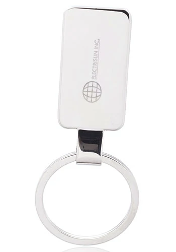 Reflection Flat Metal Keychains
