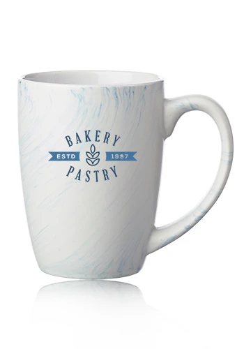 10 oz. Marble Glaze Ceramic Mugs