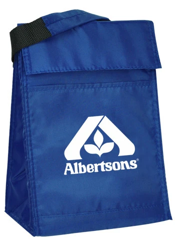Velcro Closure Insulated Lunch Bags